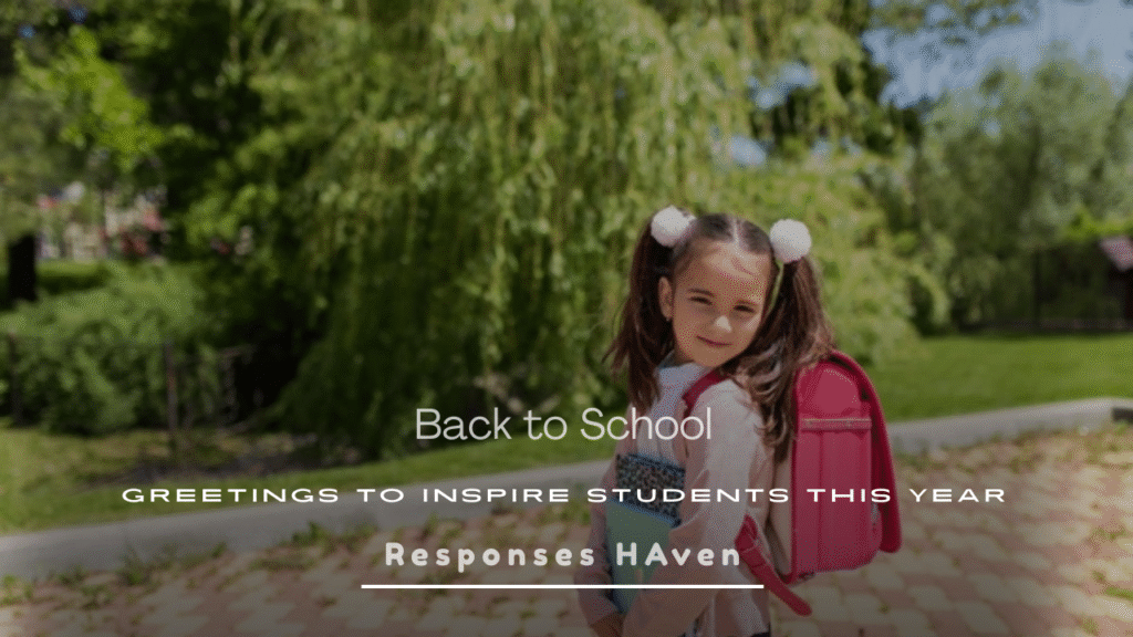 Back to School Greetings