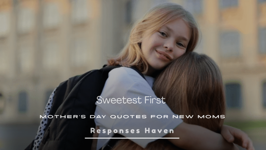 First Mothers Day Quotes
